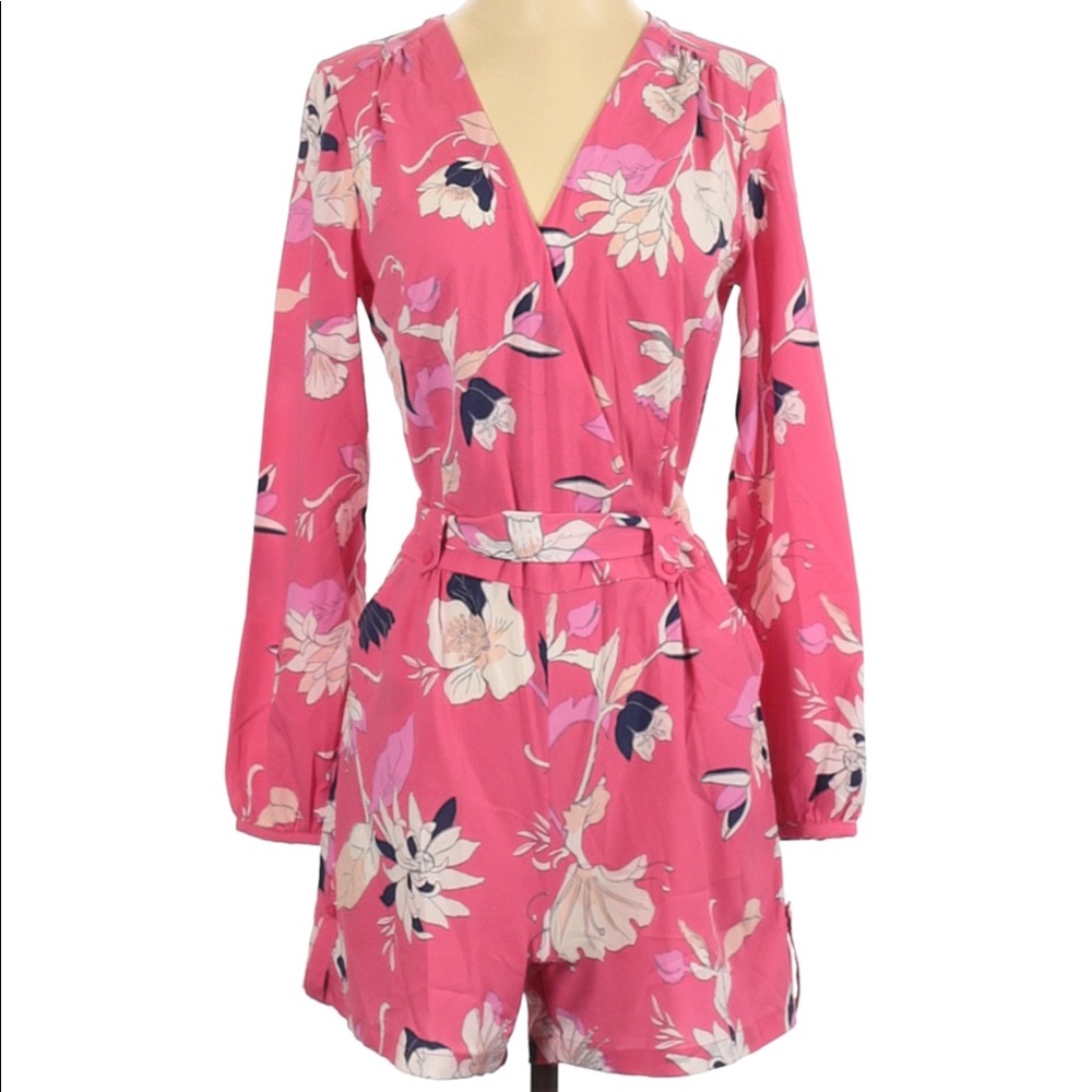 Jasmine & Juliana Pink Floral Romper